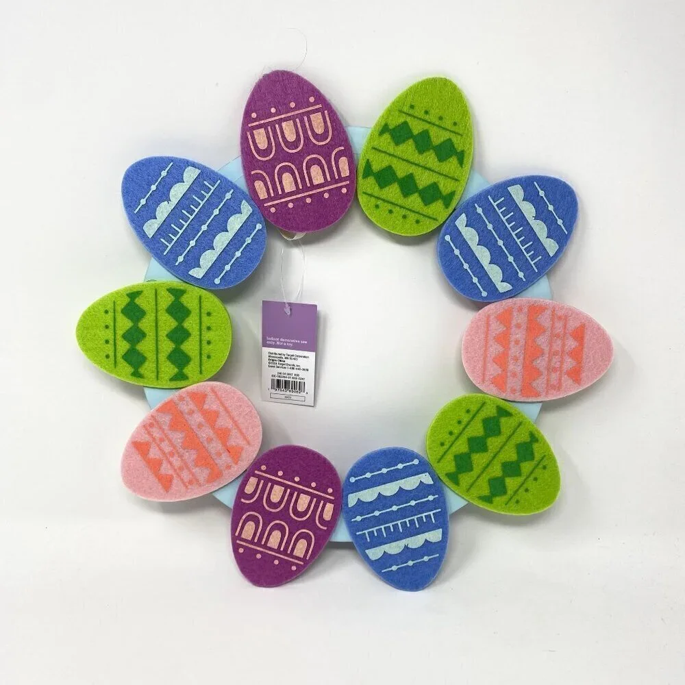 Target Spritz Easter Felt Colorful Egg 14